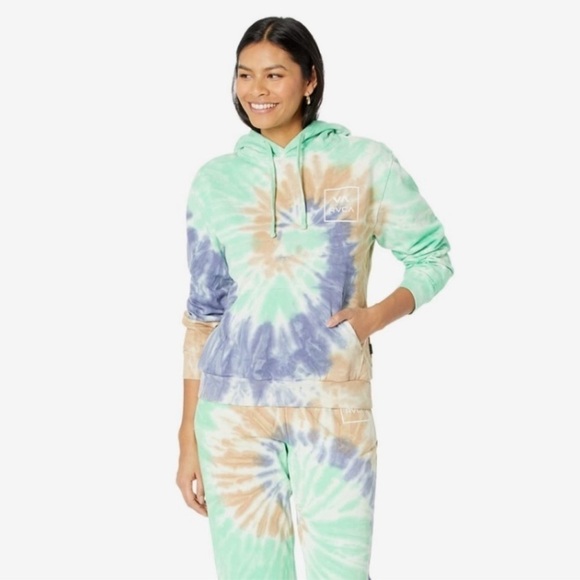 🔆RVCA🔆 ALL THE WAY HOODIE SWEATSHIRT - Picture 3 of 14